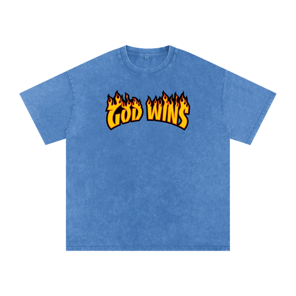 God Wins Oversized T-Shirt