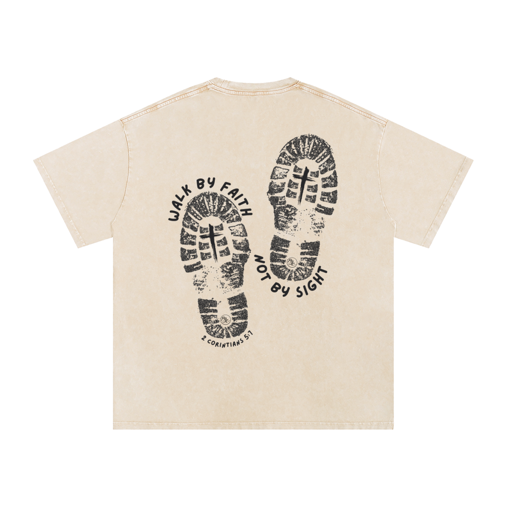 Walk by Faith T-Shirt (Oversized)
