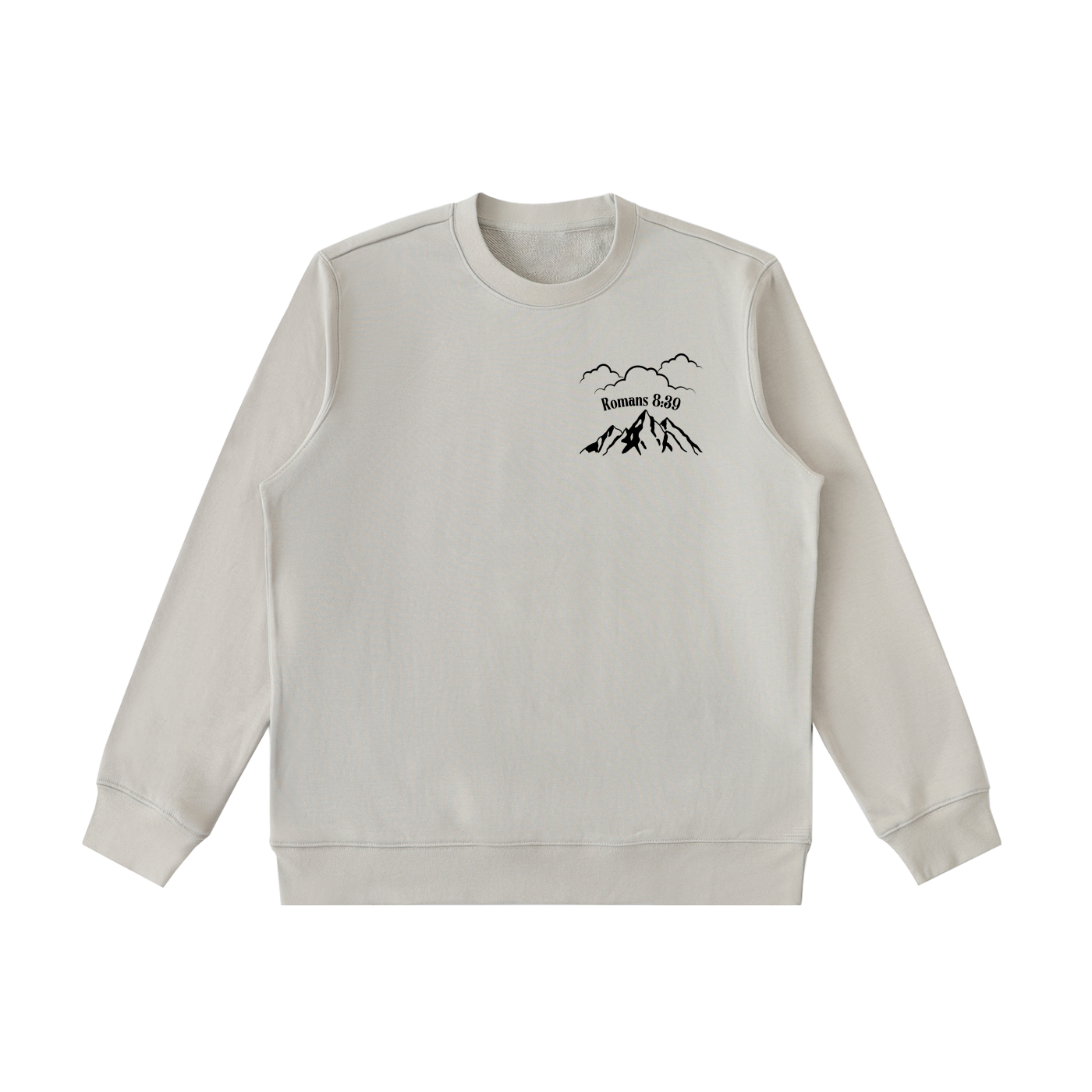 Romans 8:39 Sweatshirt