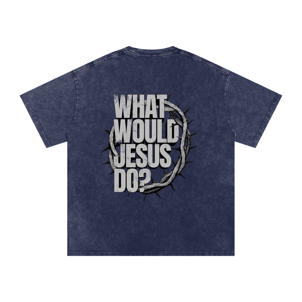 What Would Jesus Do? Oversized  T-Shirt