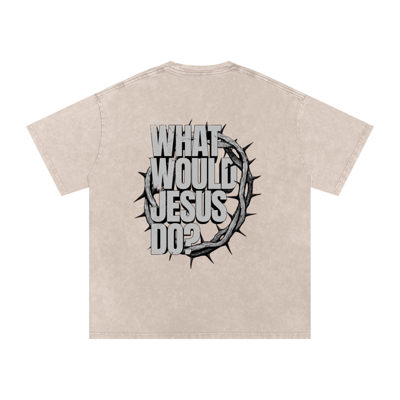 What Would Jesus Do? Oversized  T-Shirt