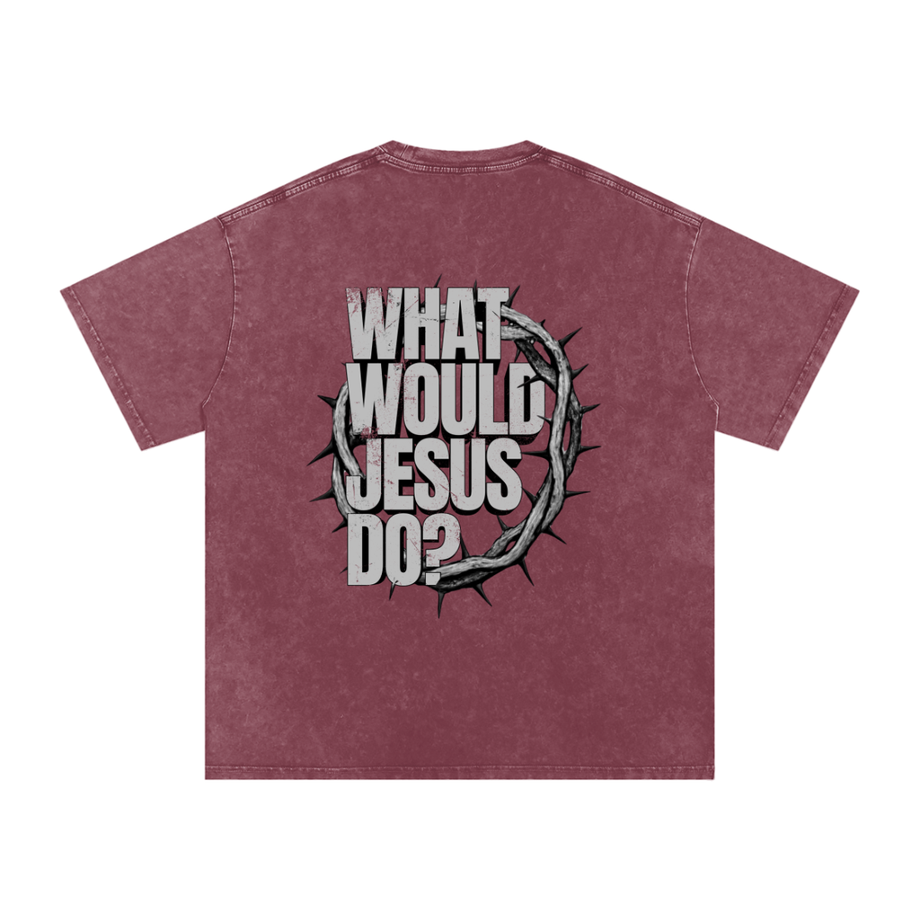 What Would Jesus Do? Oversized  T-Shirt