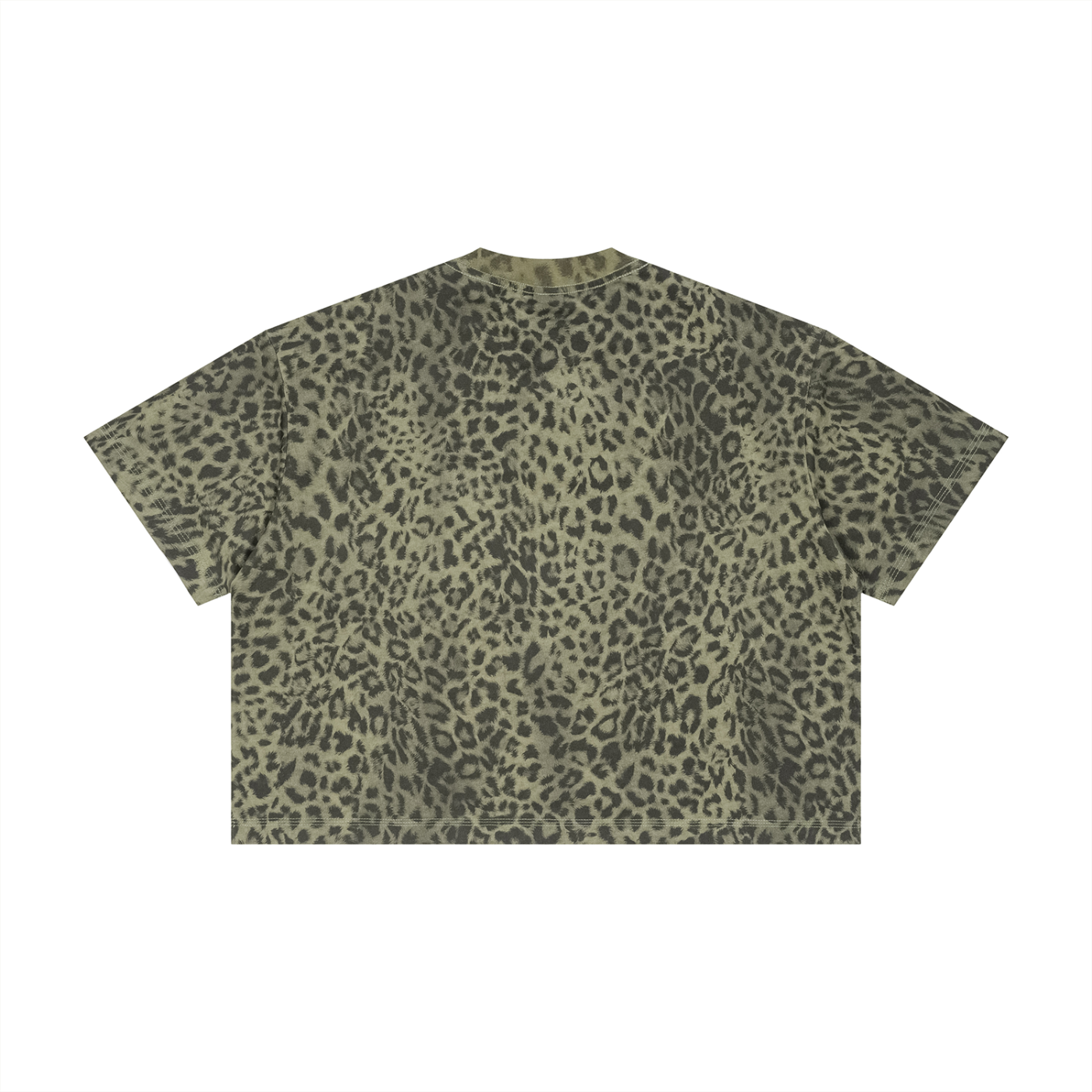 Jesus is King Leopard Boxy T-Shirt