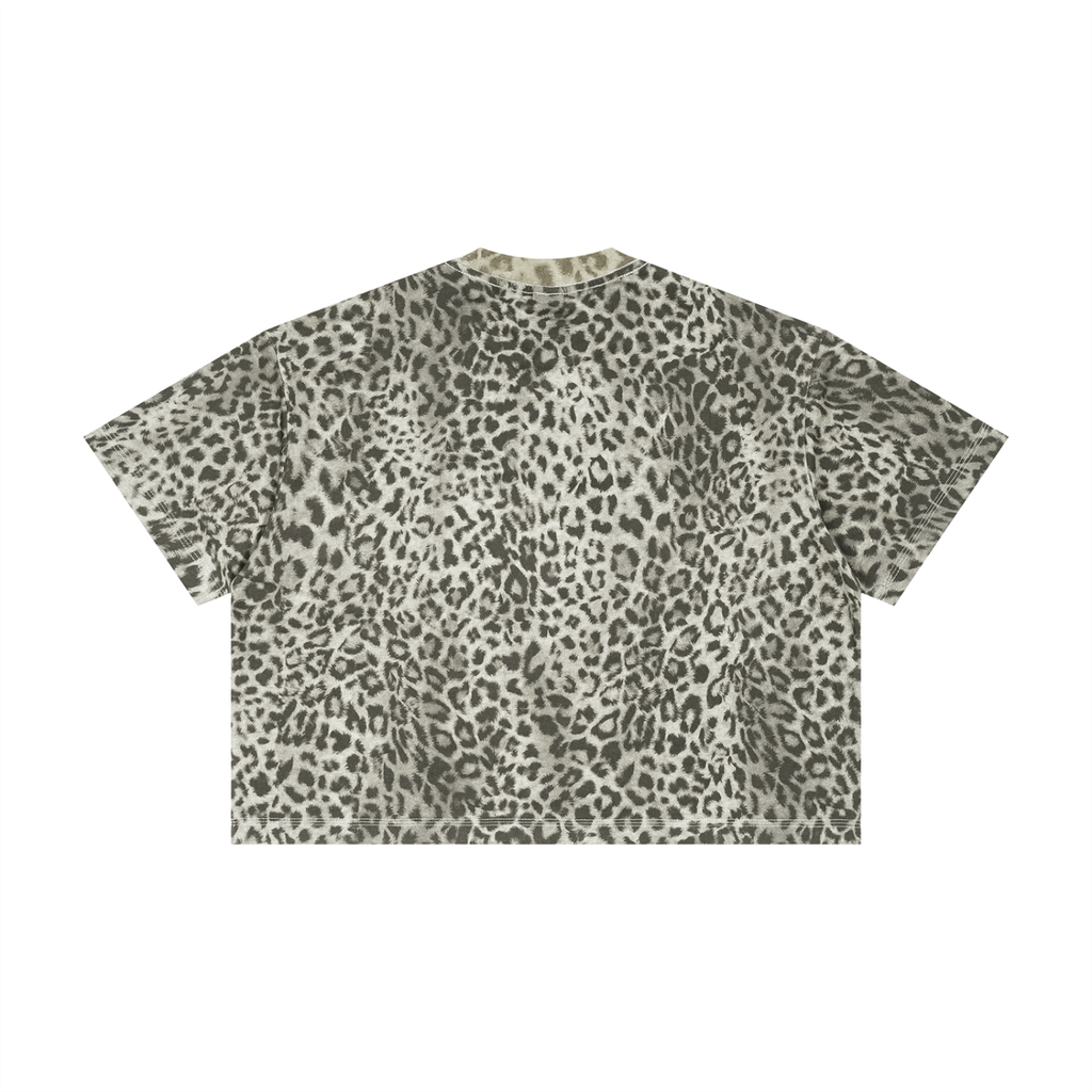 Jesus is King Leopard Boxy T-Shirt