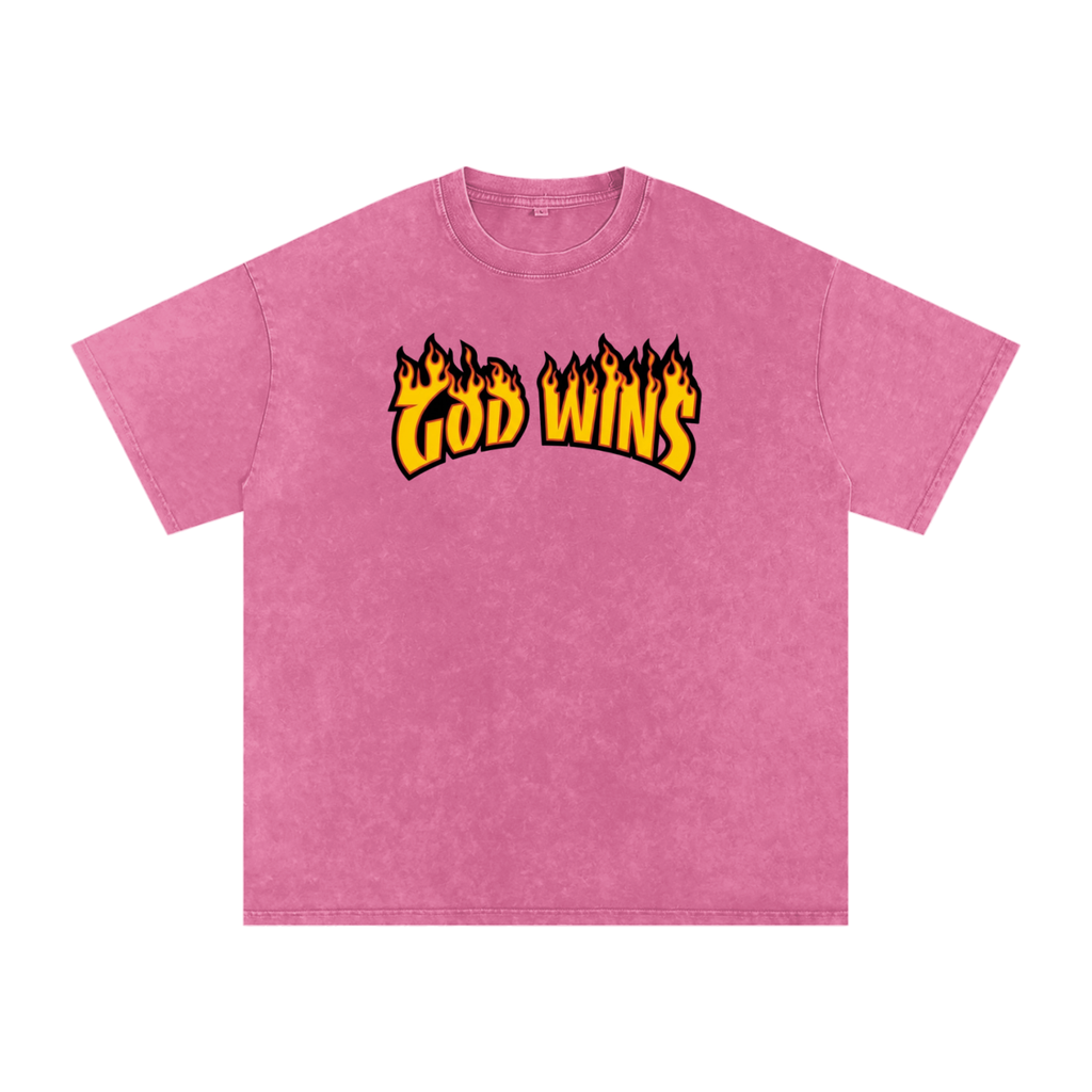 God Wins Oversized T-Shirt