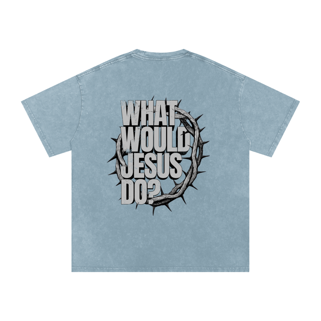 What Would Jesus Do? Oversized  T-Shirt