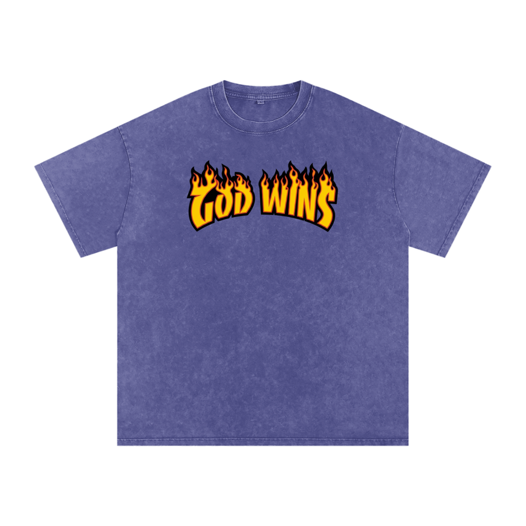 God Wins Oversized T-Shirt