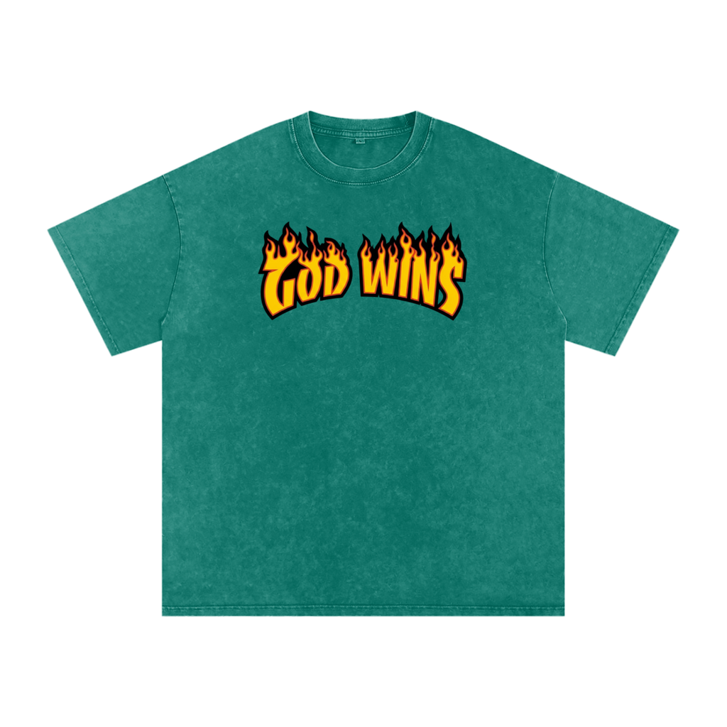 God Wins Oversized T-Shirt