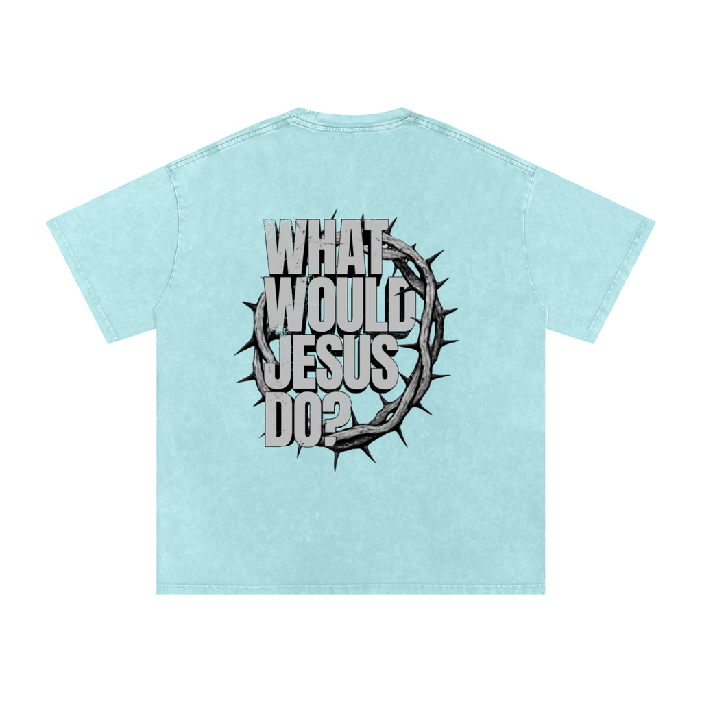 What Would Jesus Do? Oversized  T-Shirt