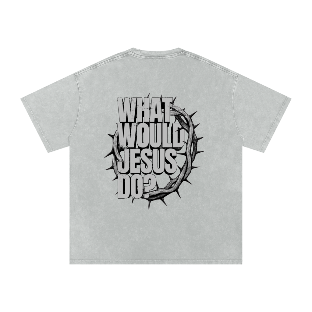 What Would Jesus Do? Oversized  T-Shirt