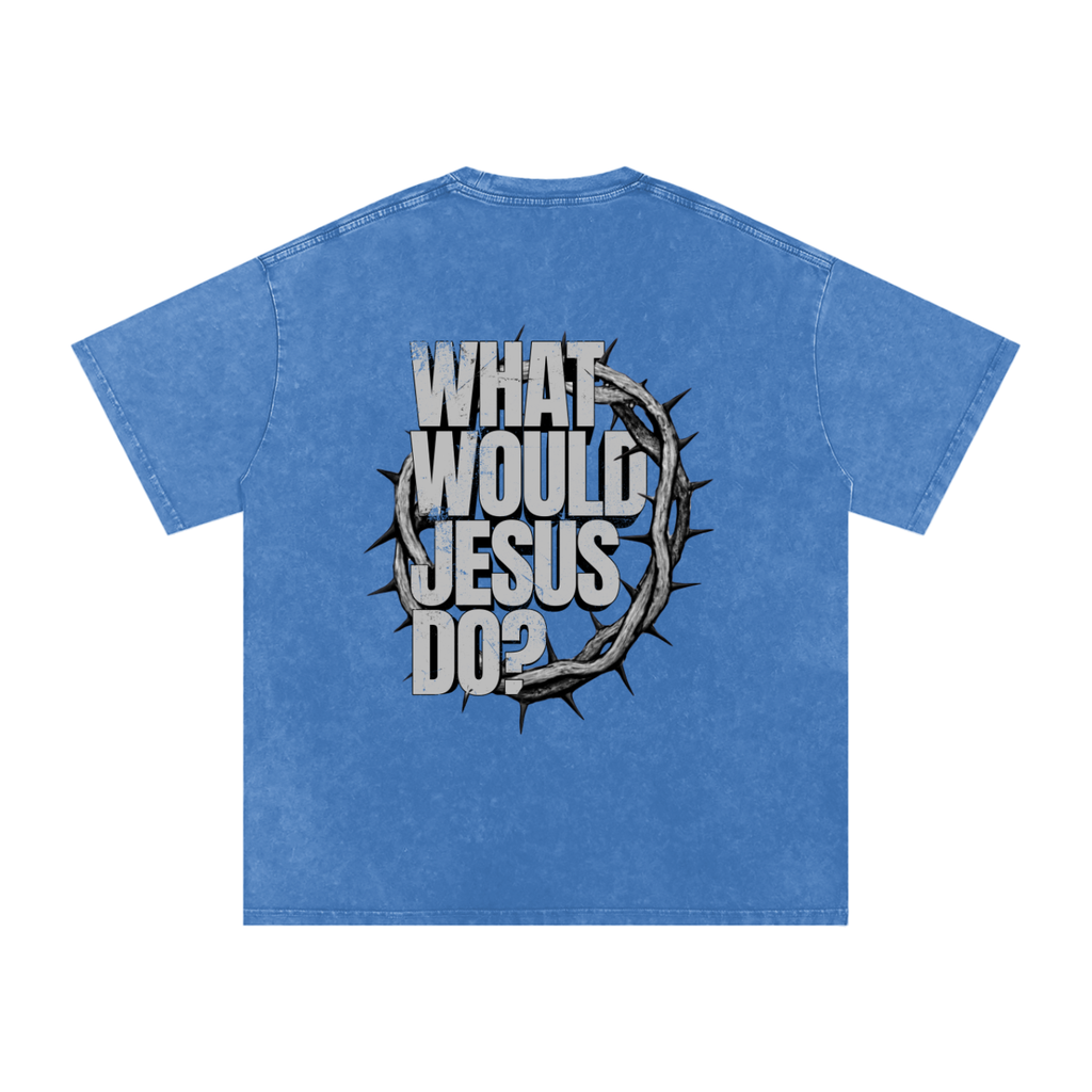 What Would Jesus Do? Oversized  T-Shirt