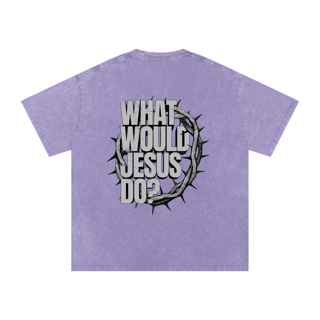 What Would Jesus Do? Oversized  T-Shirt