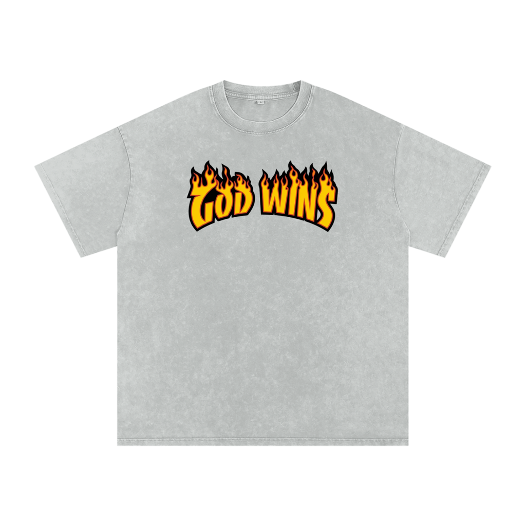 God Wins Oversized T-Shirt