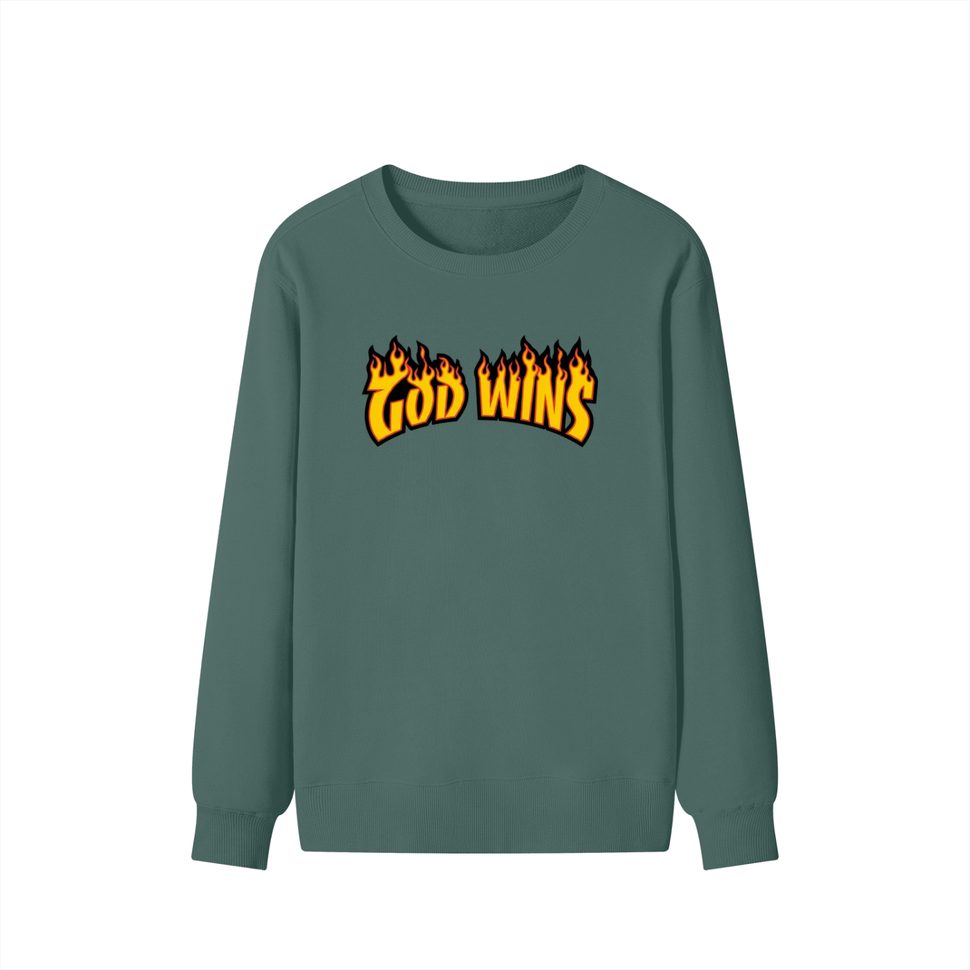 God Wins Sweatshirt