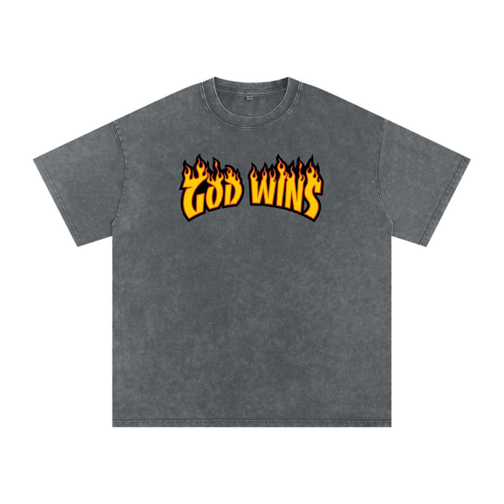 God Wins Oversized T-Shirt