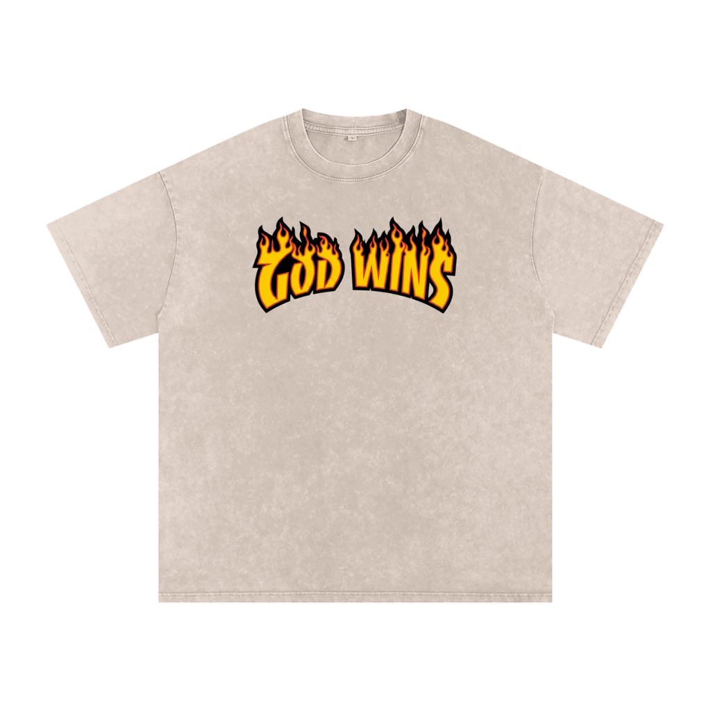 God Wins Oversized T-Shirt