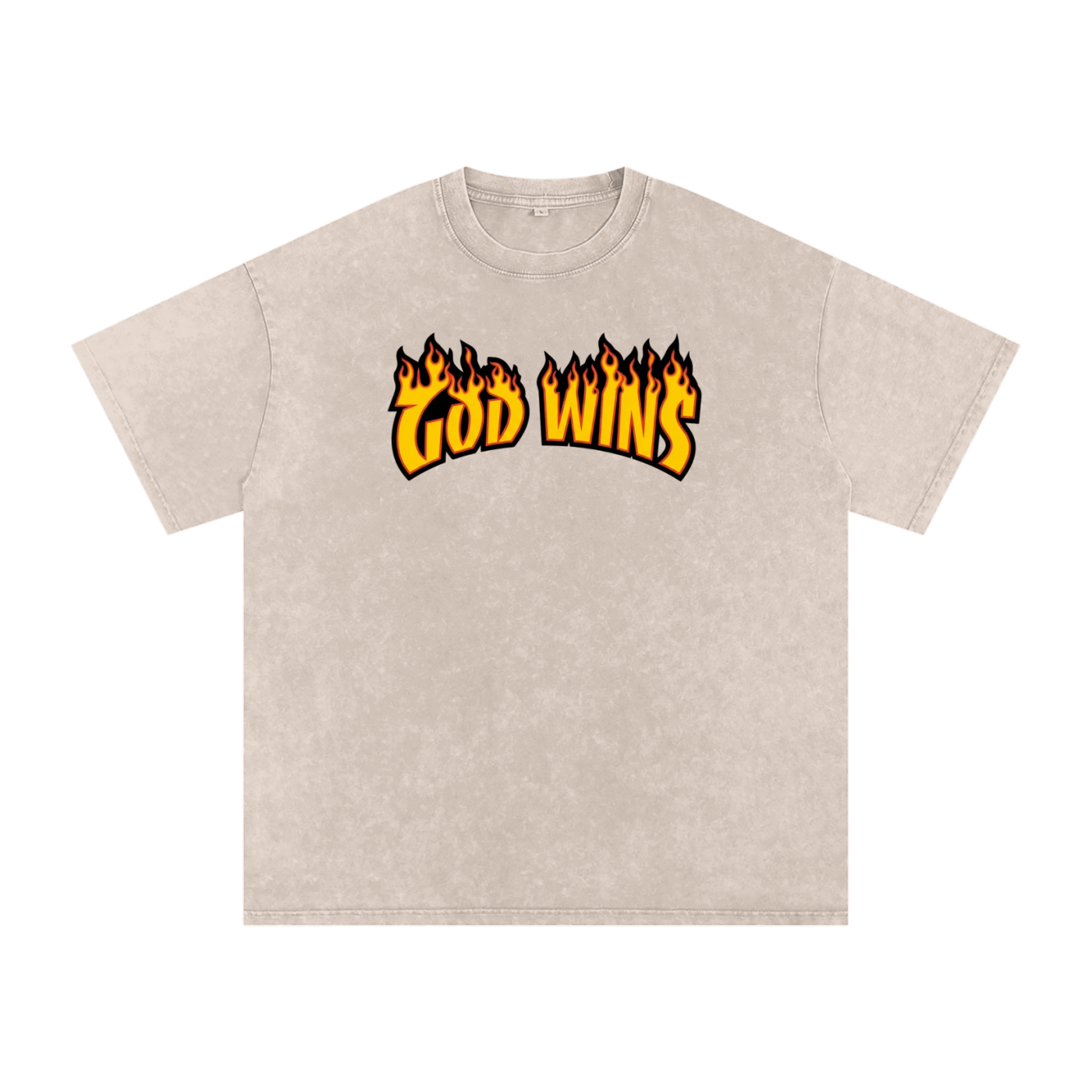 God Wins Oversized T-Shirt
