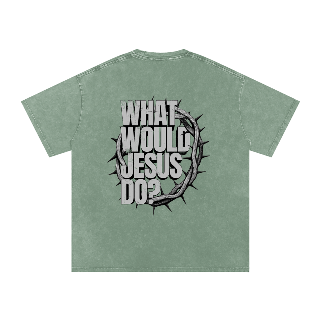 What Would Jesus Do? Oversized  T-Shirt