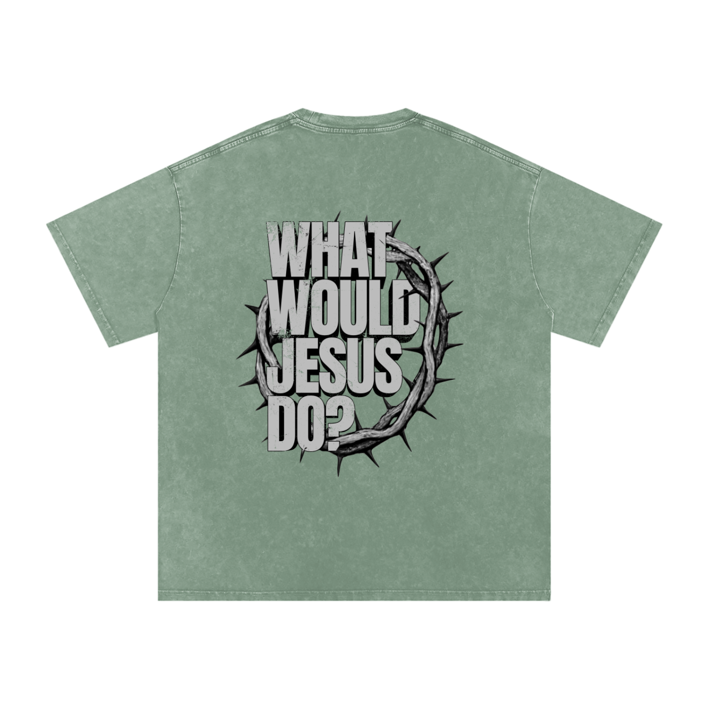 What Would Jesus Do? Oversized  T-Shirt