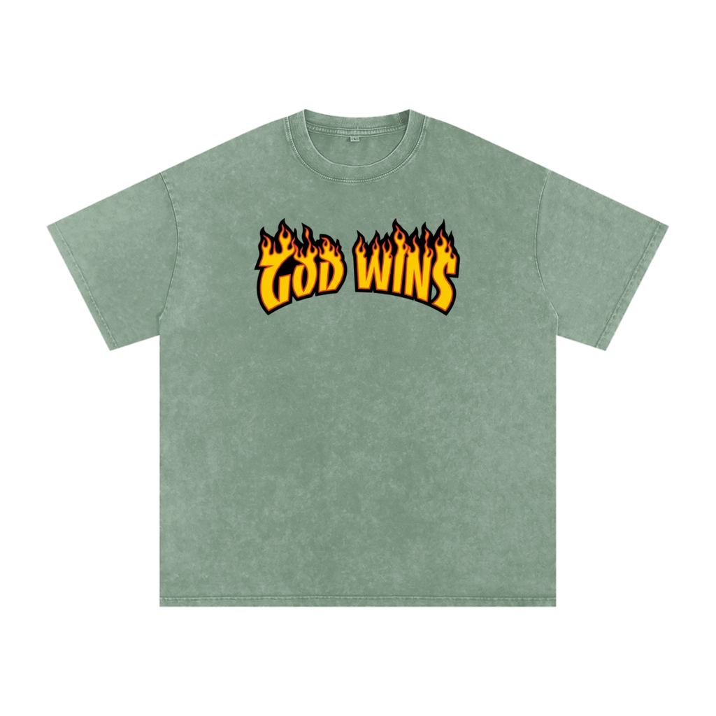 God Wins Oversized T-Shirt