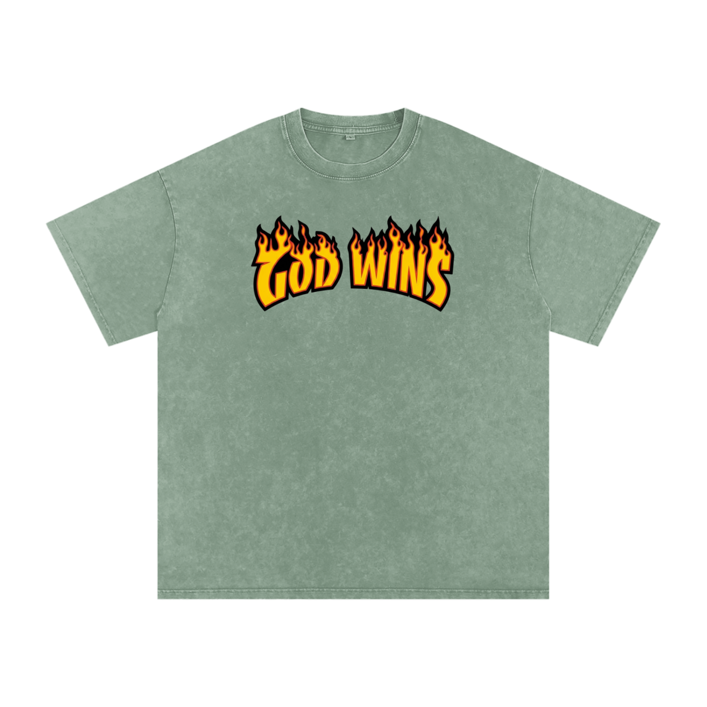 God Wins Oversized T-Shirt