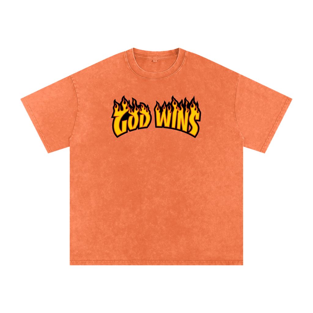 God Wins Oversized T-Shirt