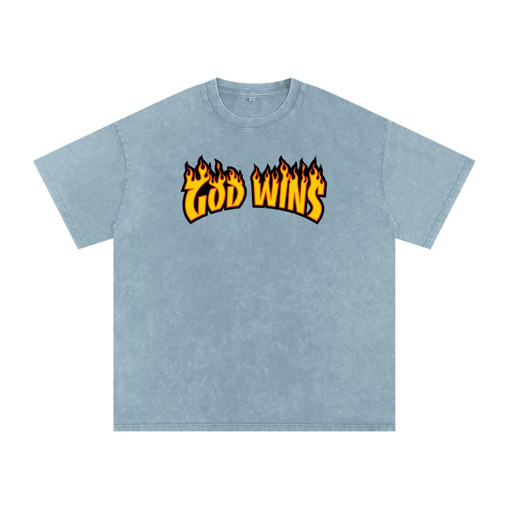 God Wins Oversized T-Shirt