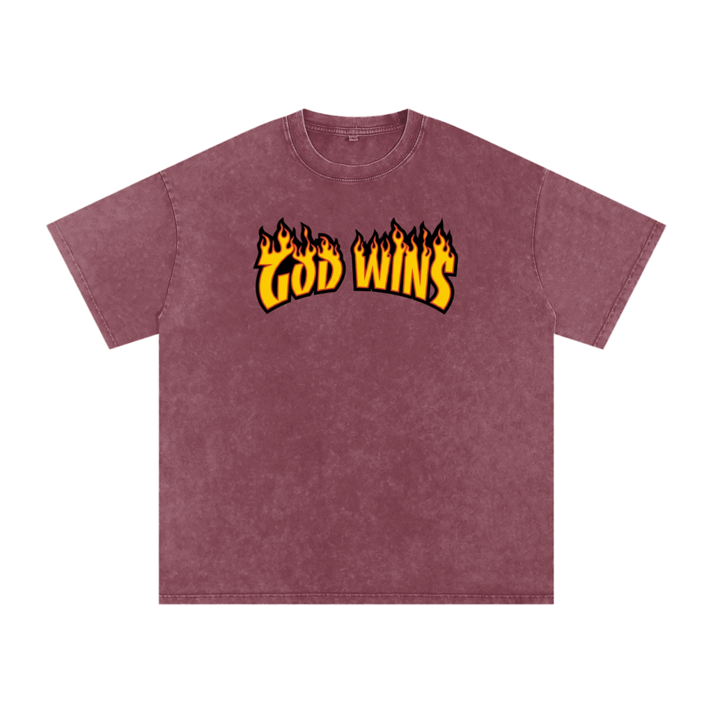 God Wins Oversized T-Shirt