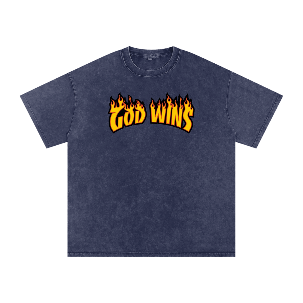 God Wins Oversized T-Shirt