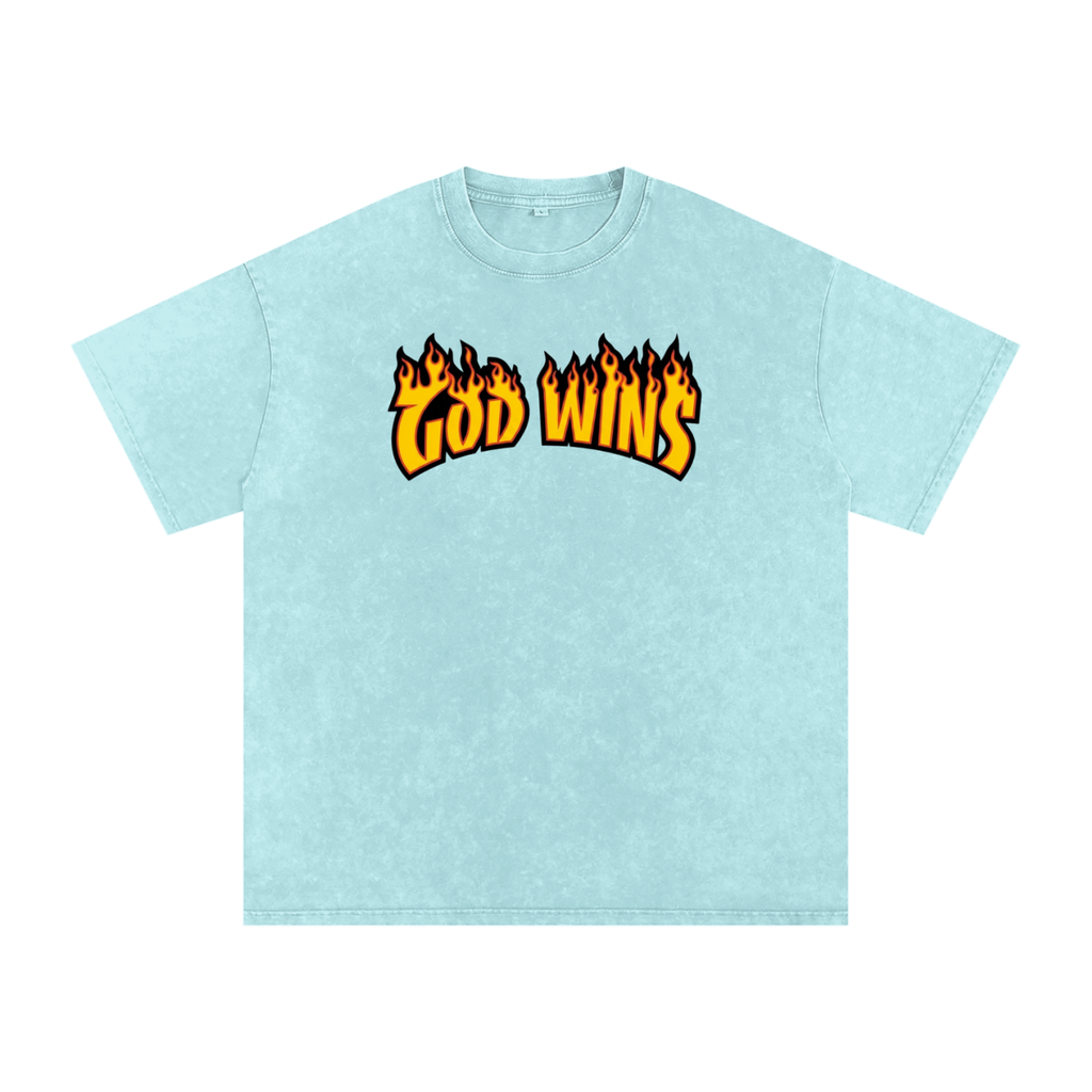 God Wins Oversized T-Shirt