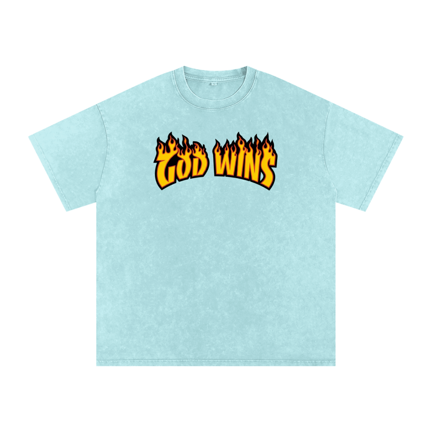 God Wins Oversized T-Shirt