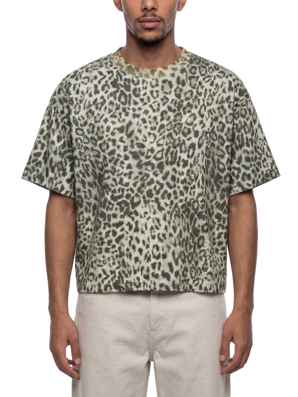 Jesus is King Leopard Boxy T-Shirt